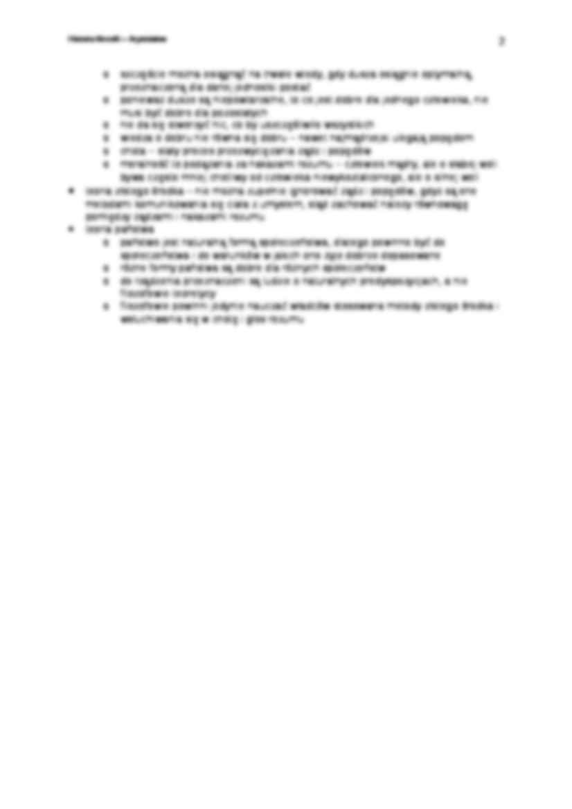 Arystoteles - omówienie zagadnienia 2 - strona 2