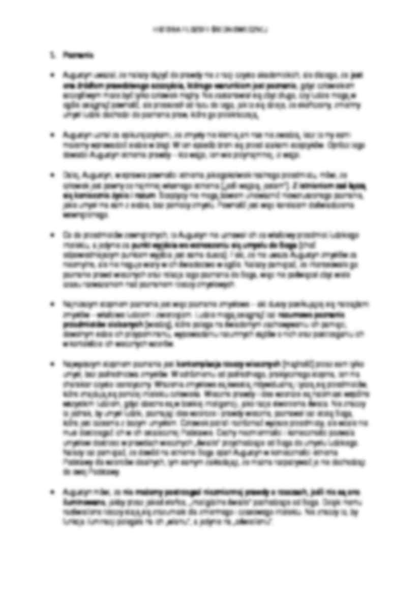 św. Augustyn - omówienie zagadnienia - strona 2