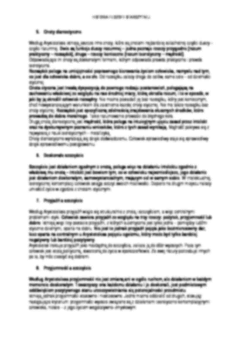 Etyka nikomachejska - omówienie - strona 3