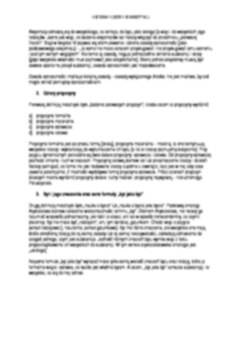 Metafizyka - omówienie zagadnienia - strona 2