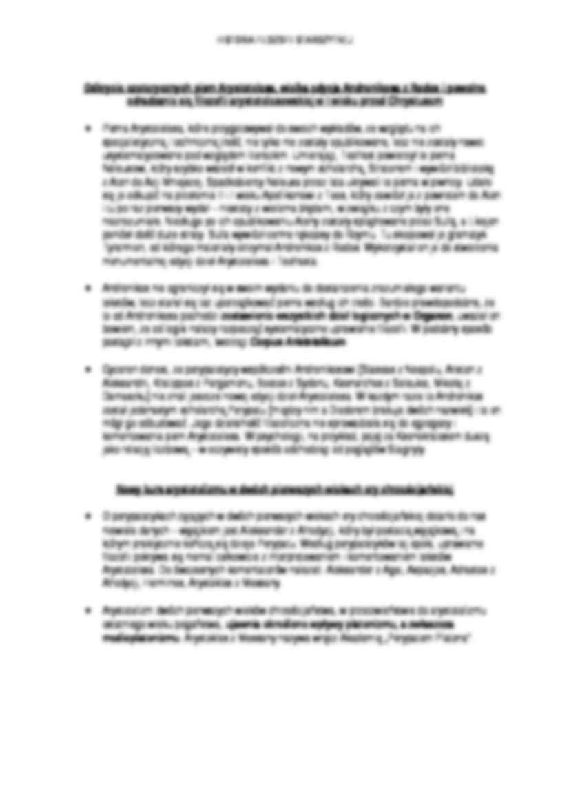 Odkrycie ezoterycznych pism Arystotelesa - strona 2