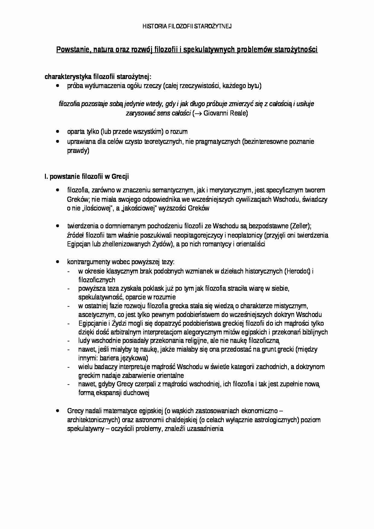 Natura oraz rozwój filozofii  - strona 1