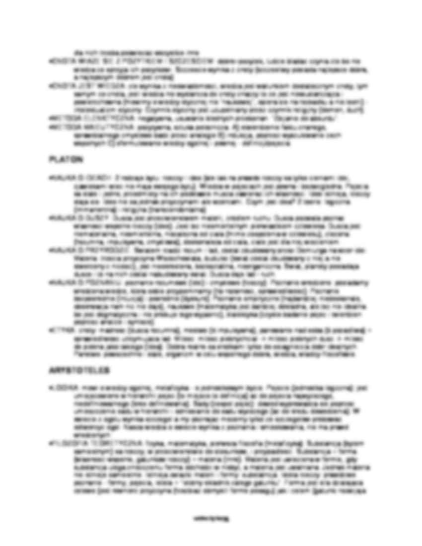 Filozofia - skrypt - FILOZOFIA PRZYRODY - strona 2