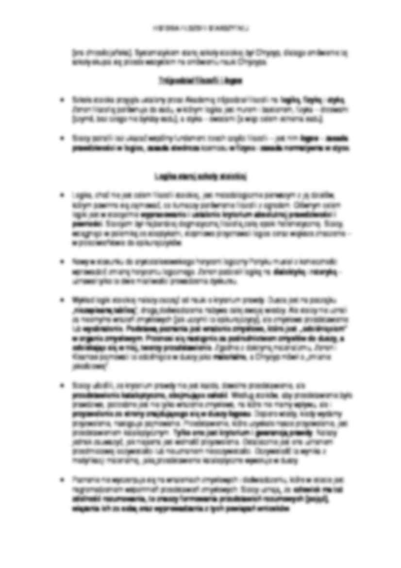 Stara szkoła stoicka - strona 2