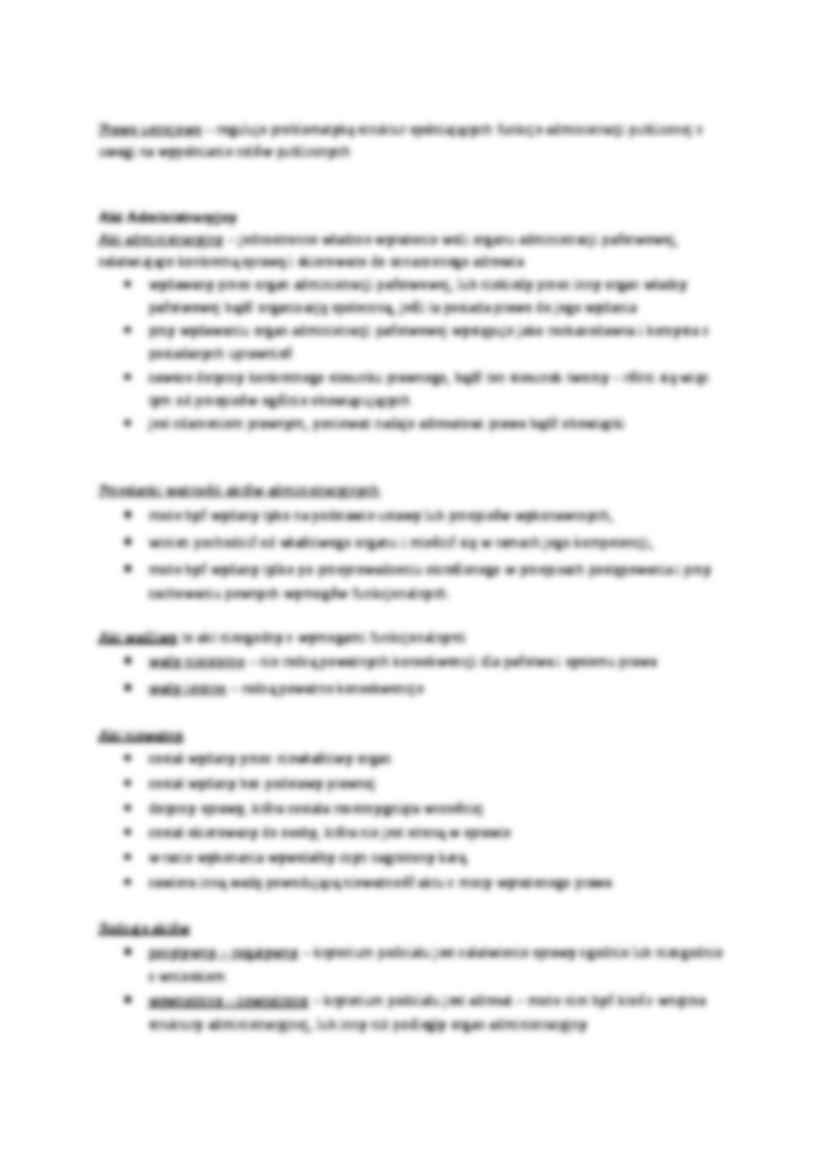 Elementy prawa administracyjnego - administracja publiczna - strona 2