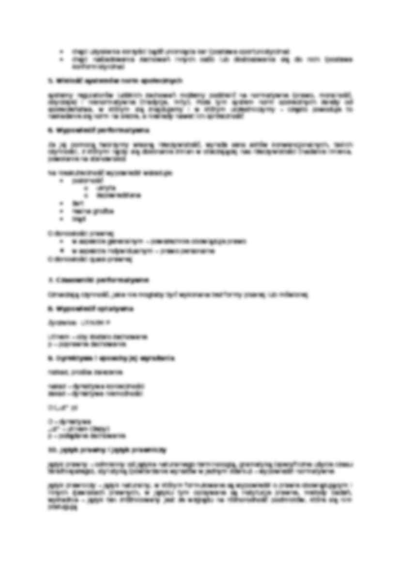 Elementy Teorii Prawa - strona 2