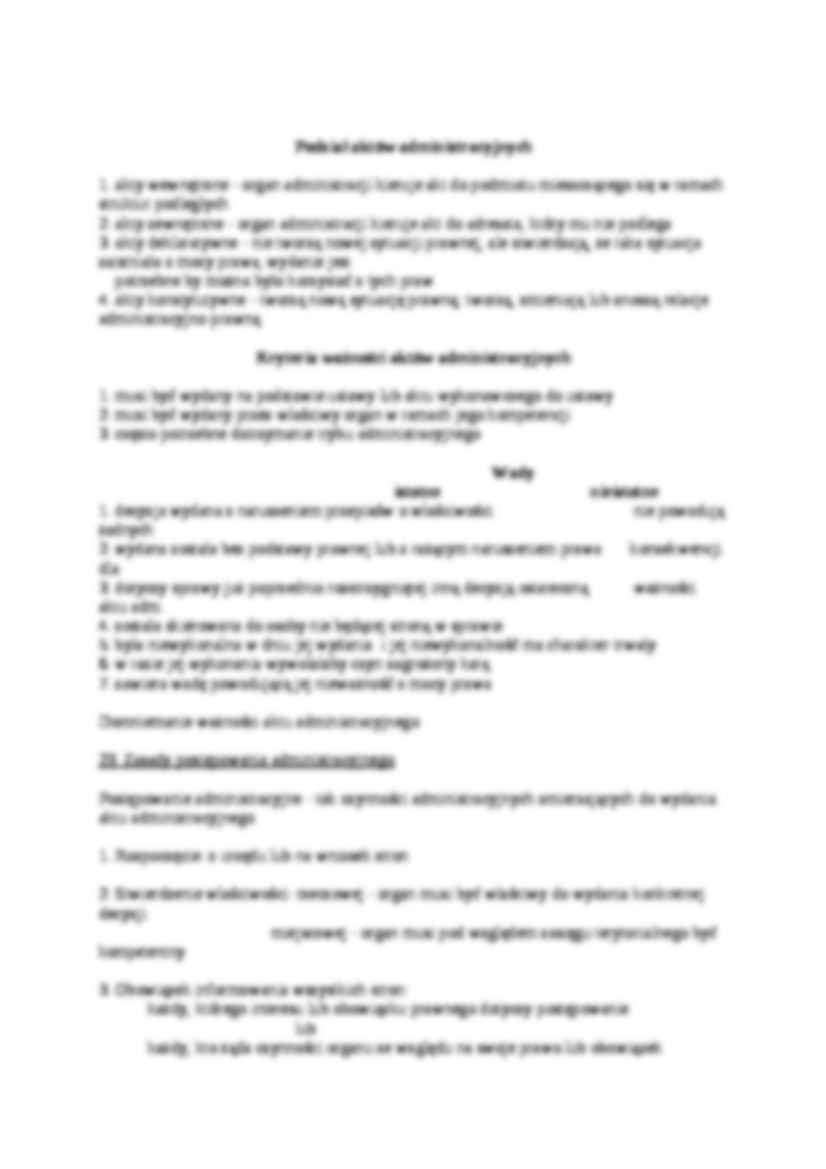 Prawo administracyjne - omówienie kolokwium - strona 2
