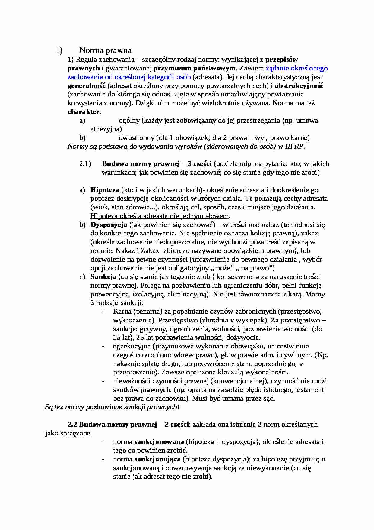 Skrypt prawo 2 - strona 1