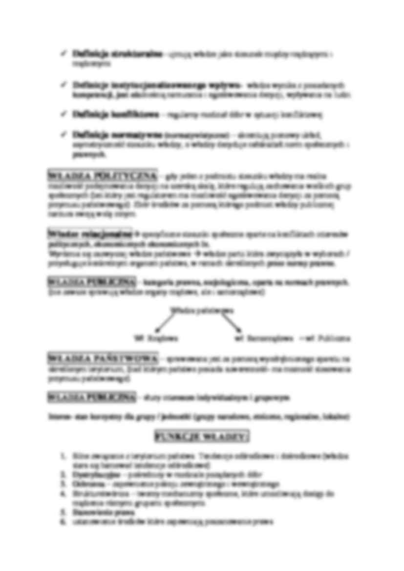 Władza państwowa - wykład - strona 2