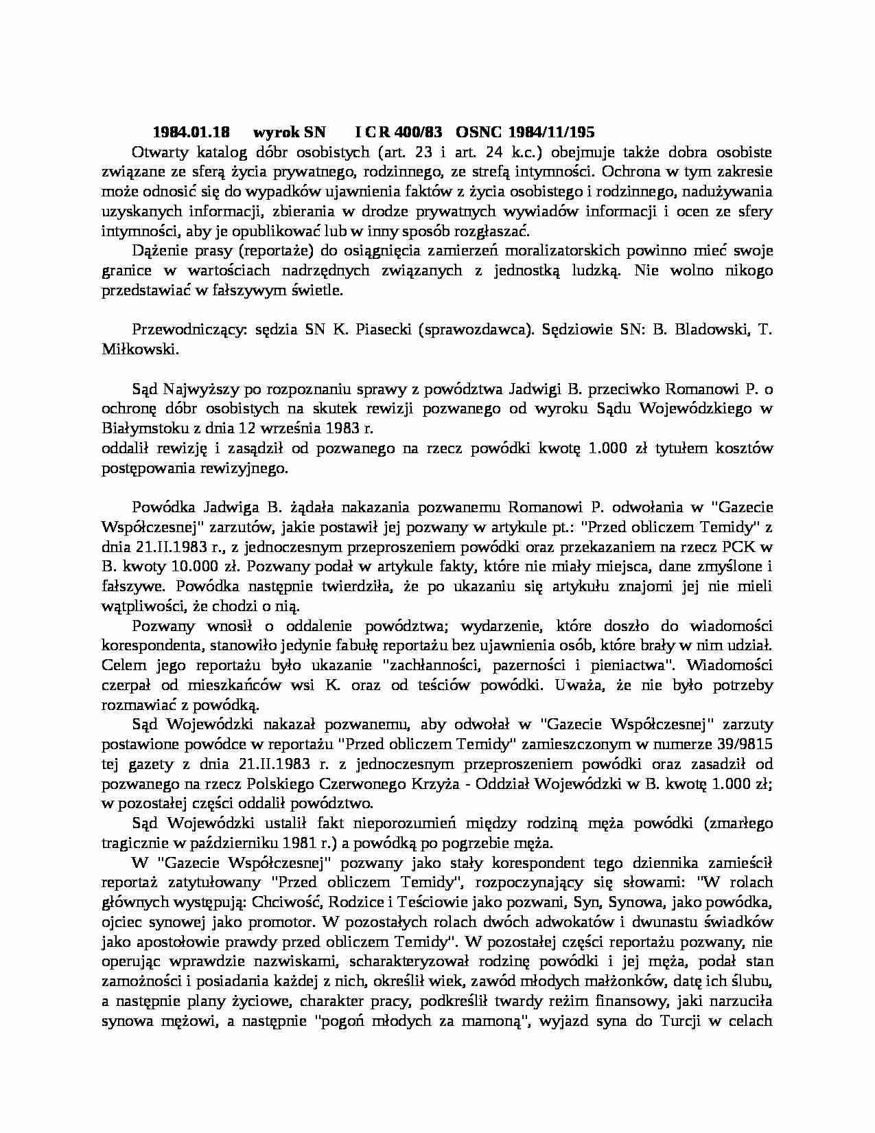 Wyrok - wykład - strona 1