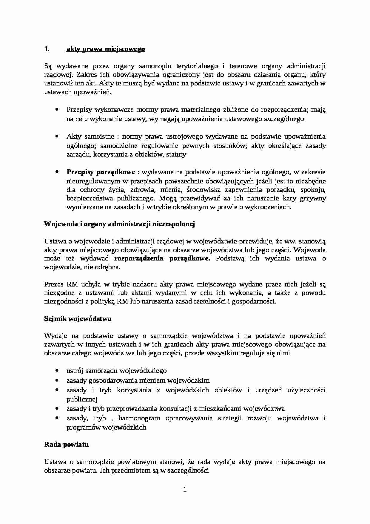Opracowanie pytań egzaminacyjnych 3 - strona 1