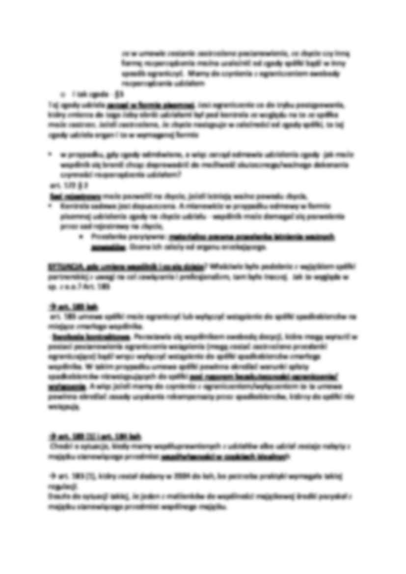 Prowadzenie spraw spółki, czyli stosunki wewnętrzne spółki - strona 2