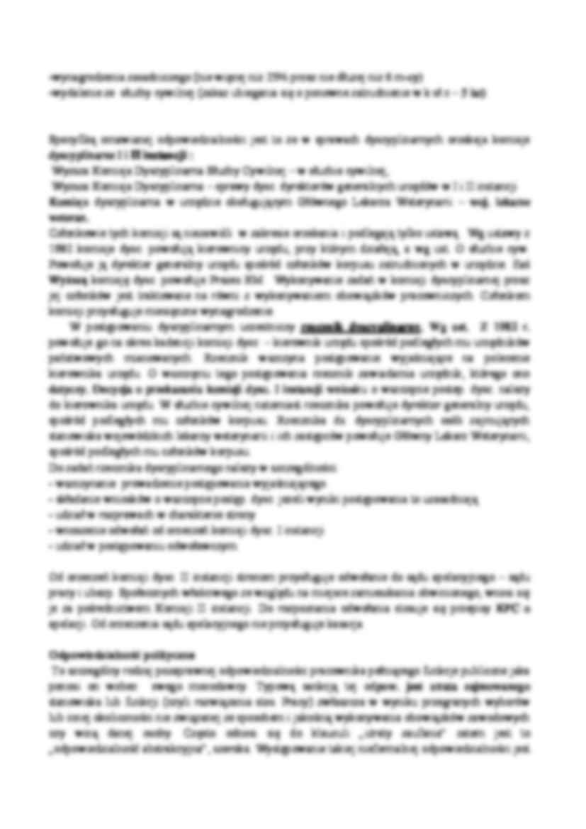 Odpowiedzialność porządowa i dyscyplinarna - strona 3