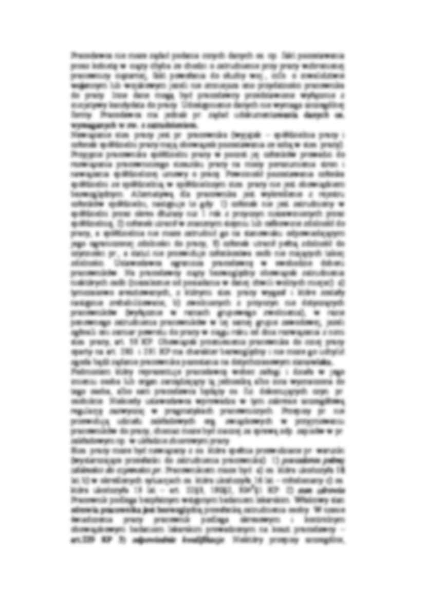 Nawiązanie stosunku pracy -zagadnienie - strona 3