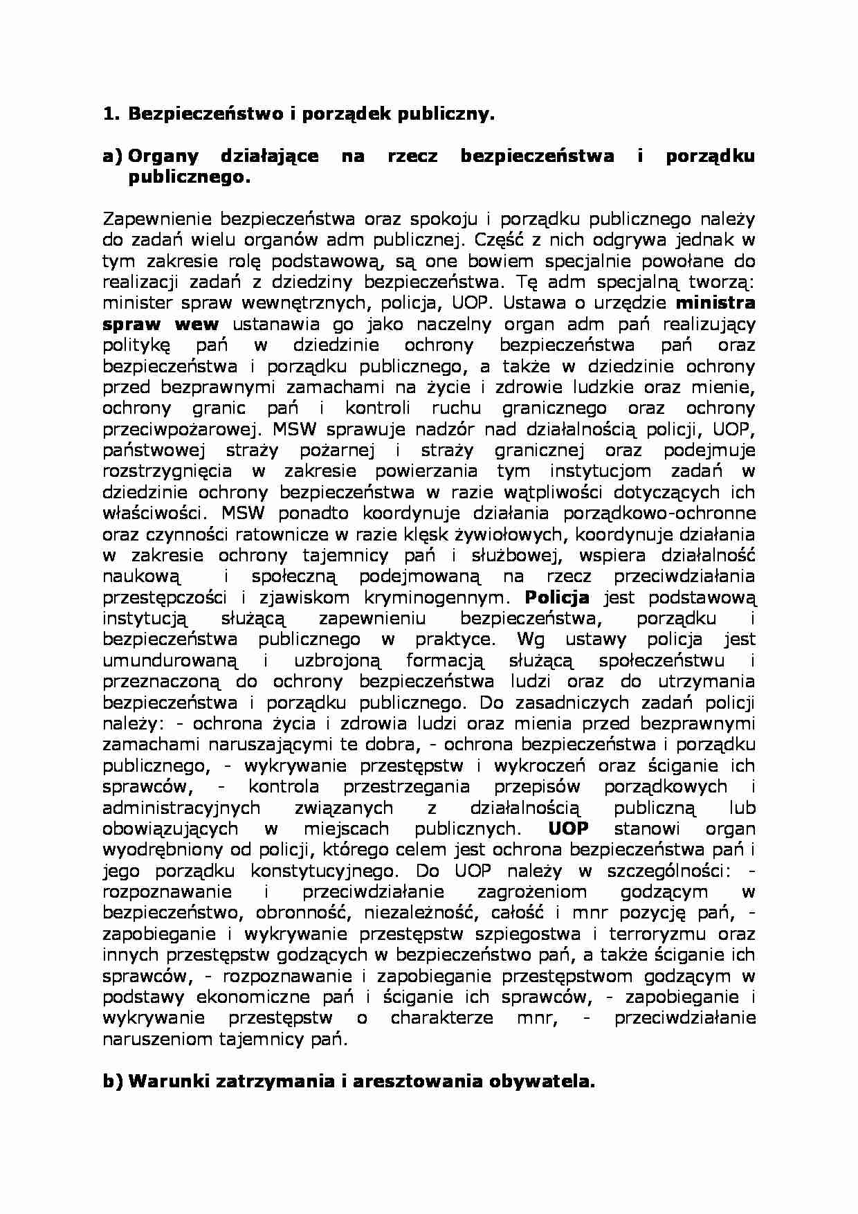 Bezpieczeństwo i porządek publiczny - pozwolenie na broń - strona 1