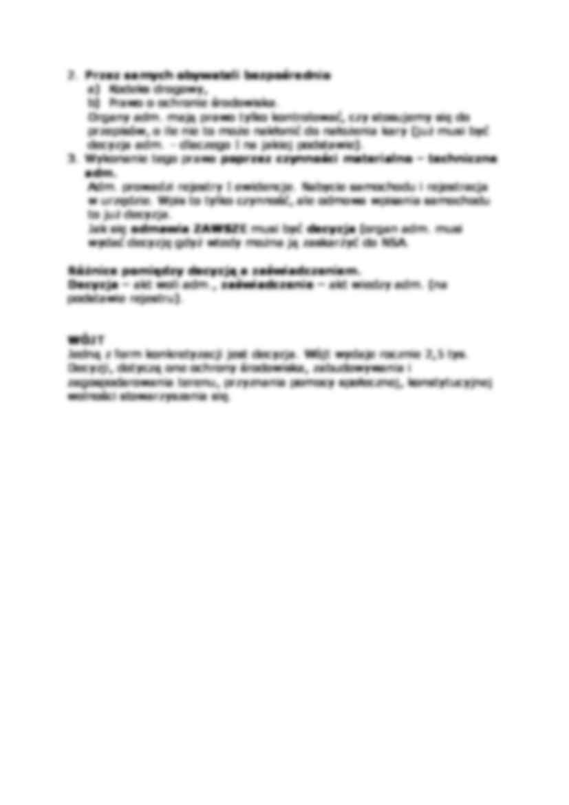 Pojęcie i zakres materialnego prawa administracyjnego - strona 2