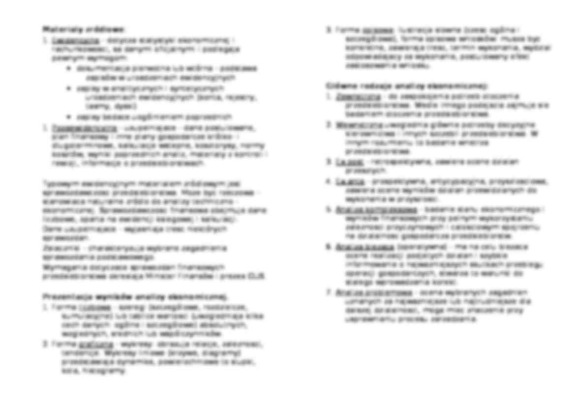 Analiza ekonomiczna i jej przedmiot - strona 3