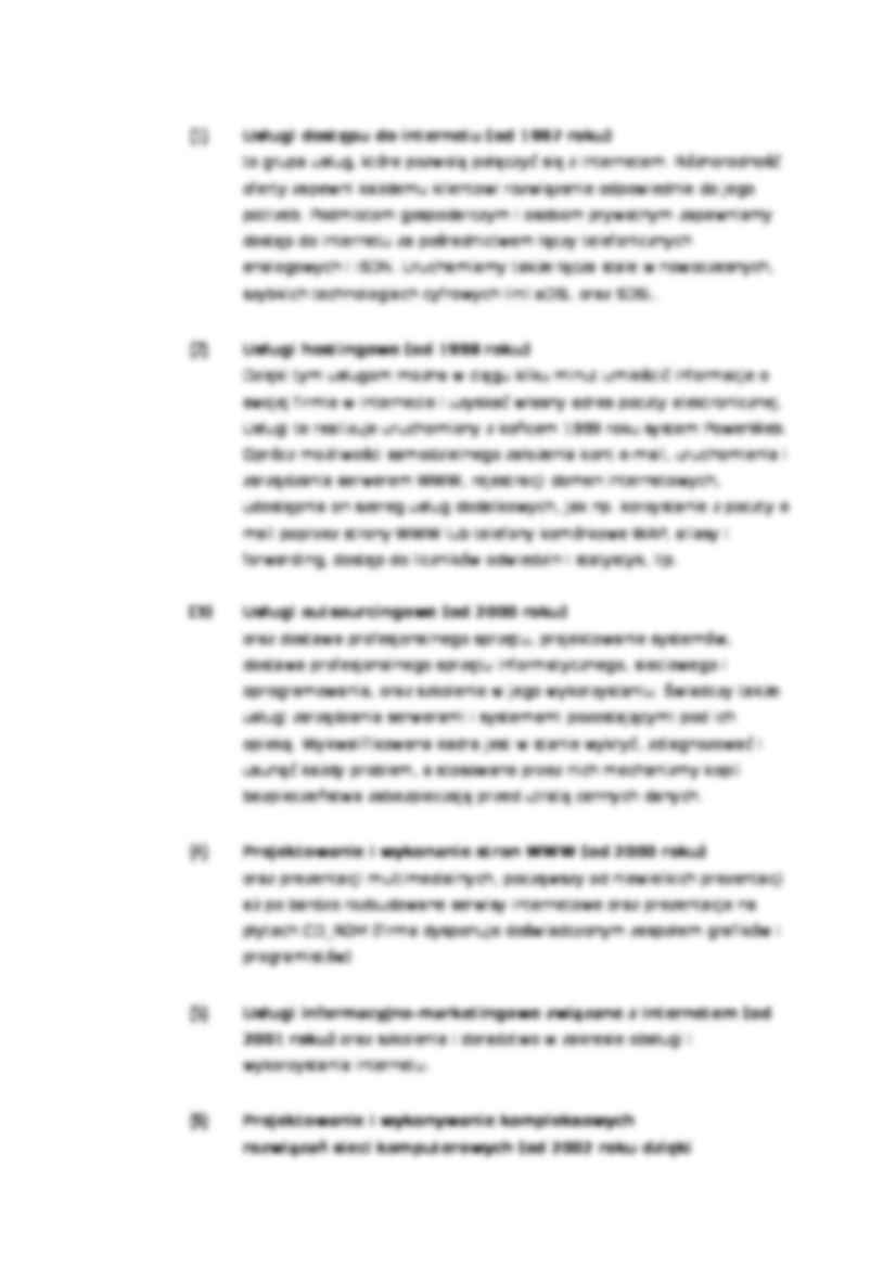 Analiza otoczenia firmy Interspeed - strona 3