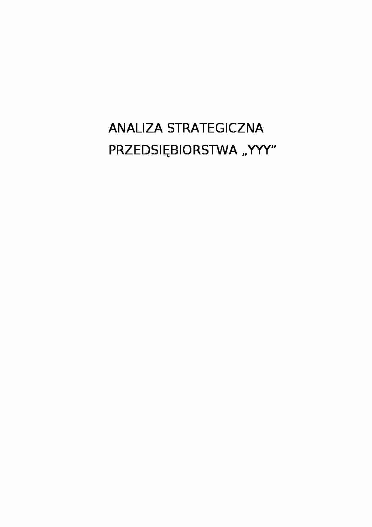 Analiza strategiczna przedsiebiorstwa - komputery - wartość sprzedanych wyrobów - strona 1