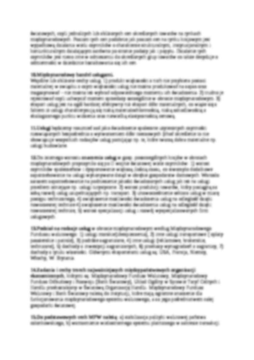 Międzynarodowe stosunki gospodarcze - podział pracy - strona 3