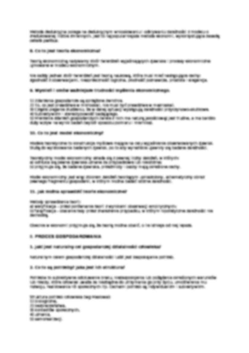 Mikroekonomia - wprowadzenie do mikroekonomii - strona 2