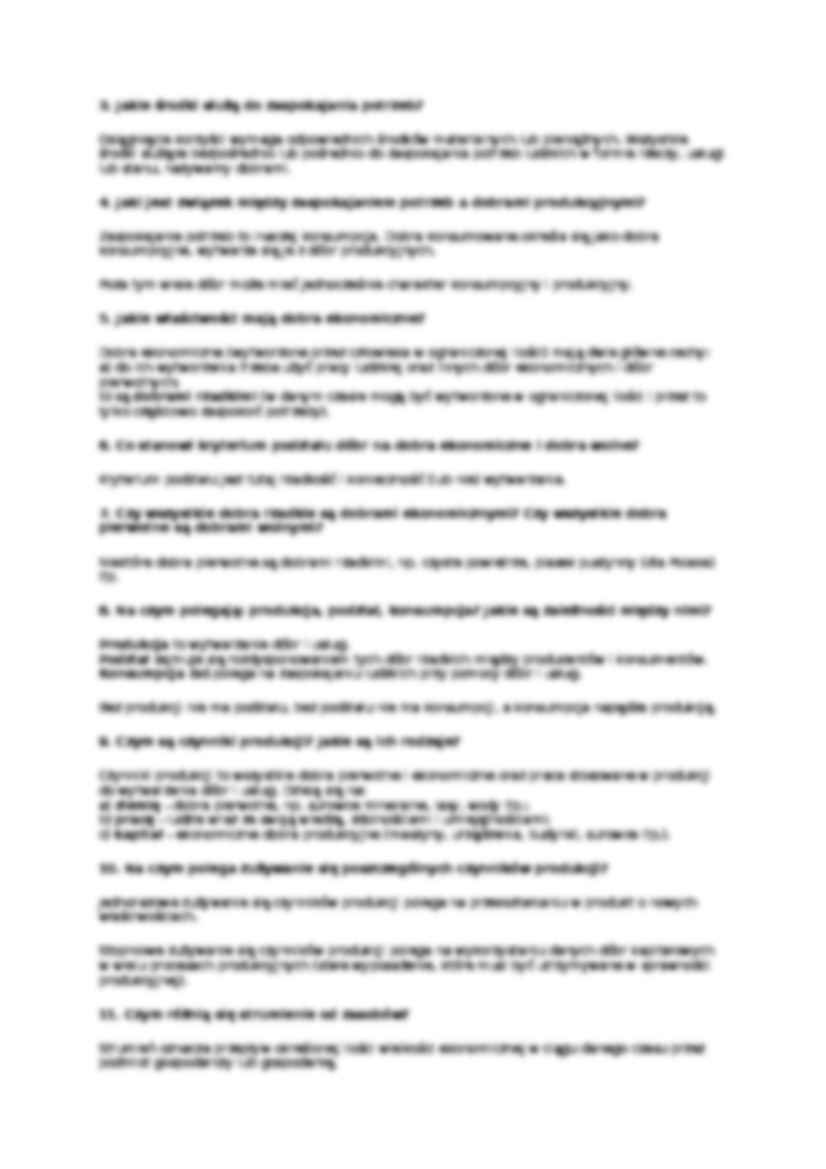 Mikroekonomia - wprowadzenie do mikroekonomii - strona 3