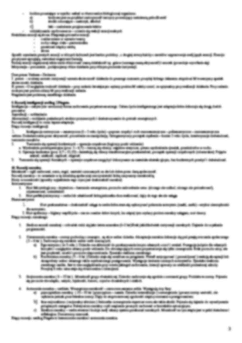 Przedmiot i zadania psychologii - strona 3