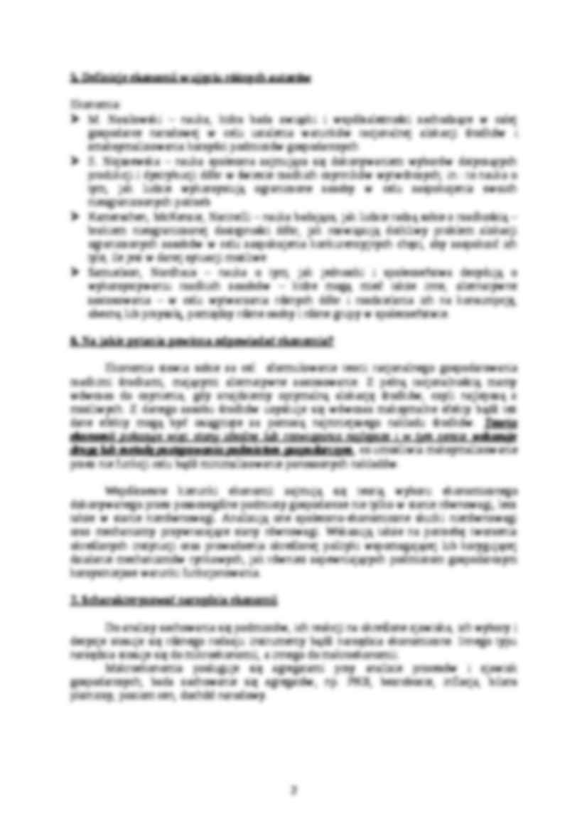 Pytania problemowe z ekonomii - strona 2