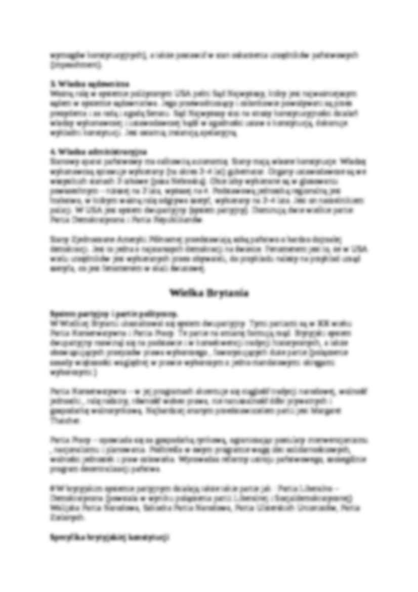 Systemy polityczne w Stanach Zjednoczonych - strona 2