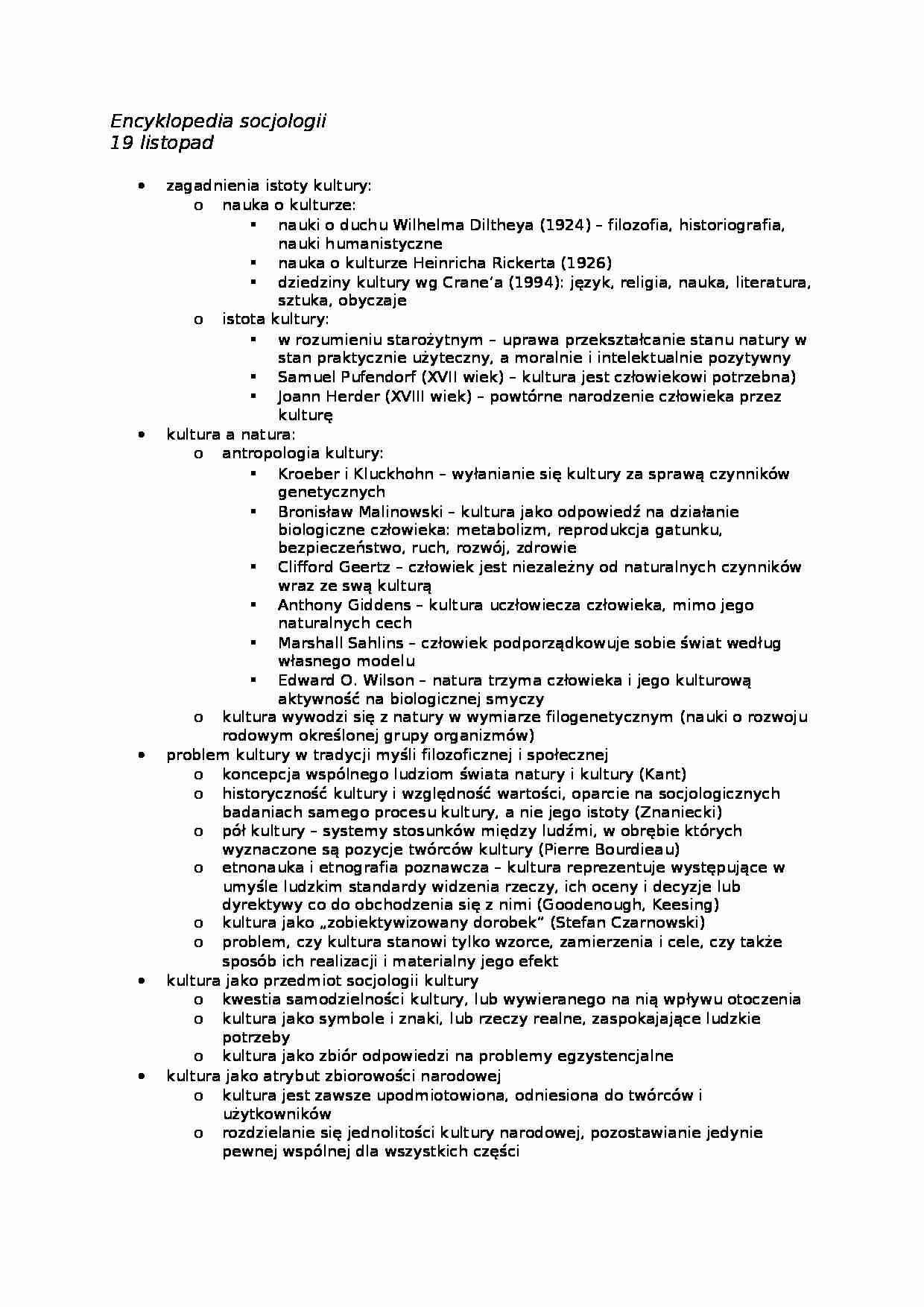 Encyklopedia socjologii - strona 1