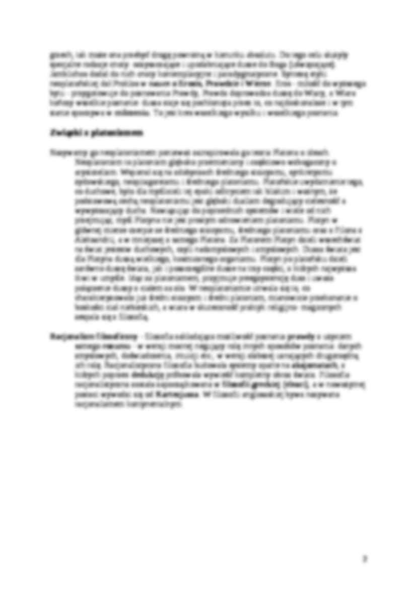 Koncepcja neoplatonizmu i jej związki z platonizmem - strona 2