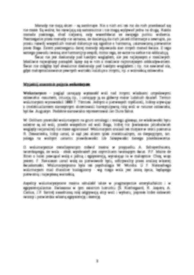 Poglądy Kartezjusza, Spinowy i Leibniza - porównanie - strona 3