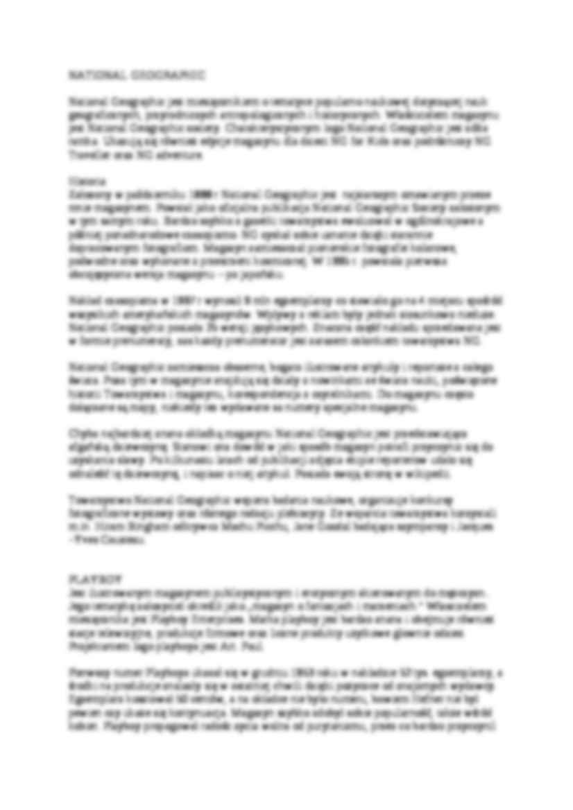 Czasopisma amerykańskie - opis - strona 3