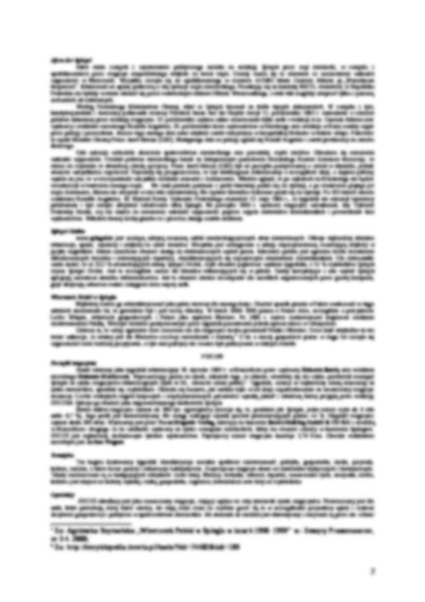 Der Spiegel, Focus, Die Zeit - strona 2