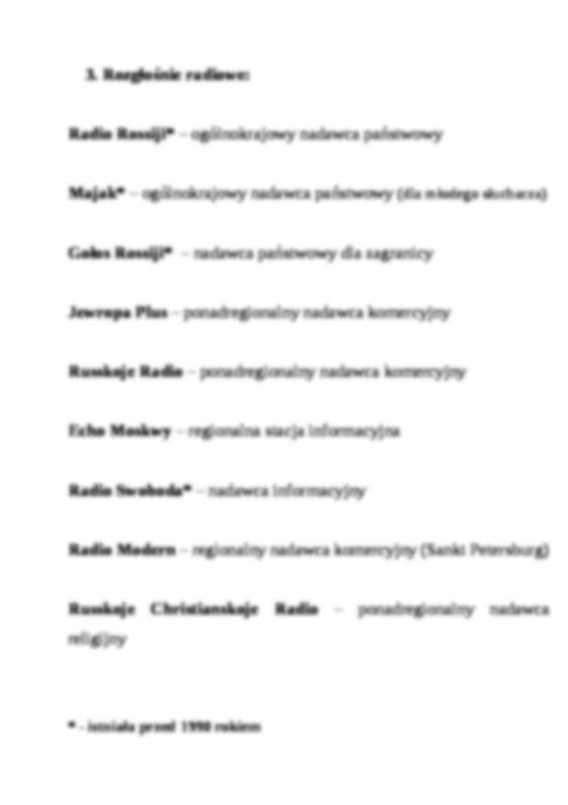 Instytucje medialne Rosji - strona 3