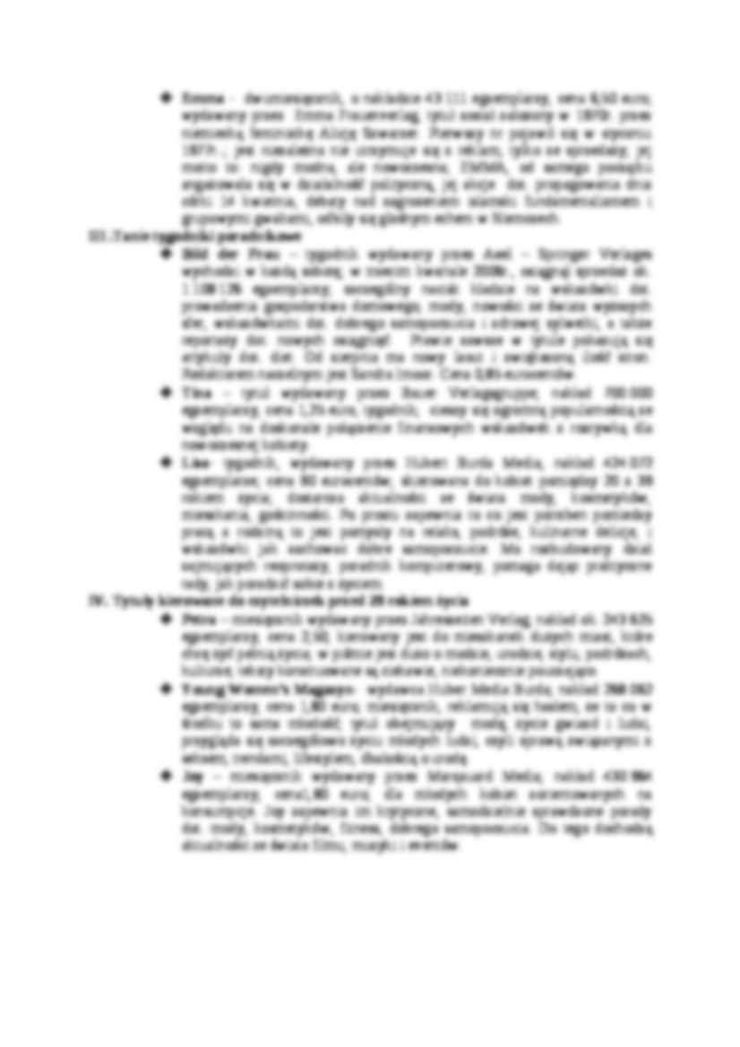 Niemiecka prasa kobieca - strona 3