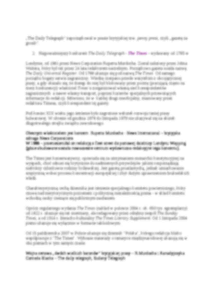 Prasa w Wielkiej Brytanii - strona 2