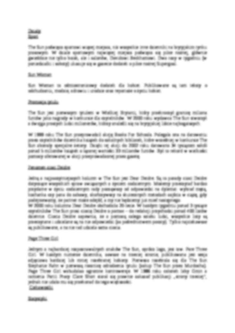 Prasa masowa w Wielkiej Brytanii - referat - strona 3