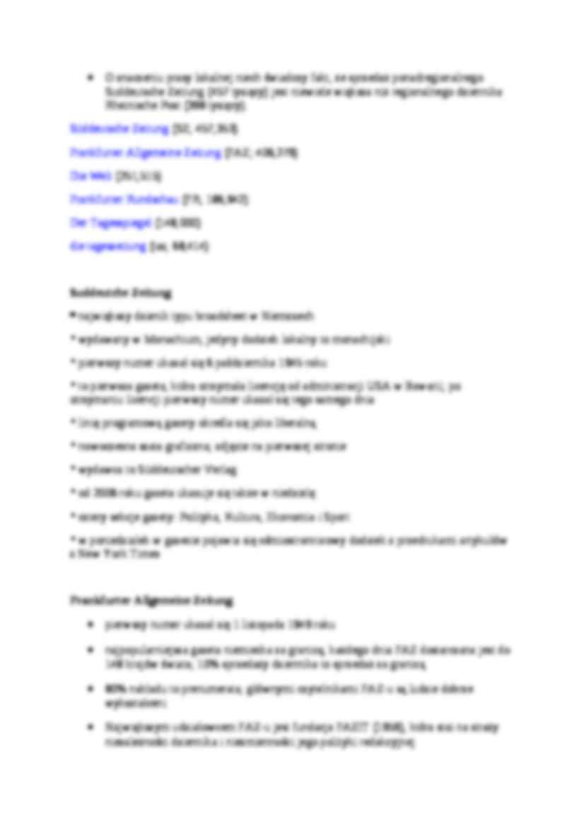 Prasa niemiecka - historia - strona 3