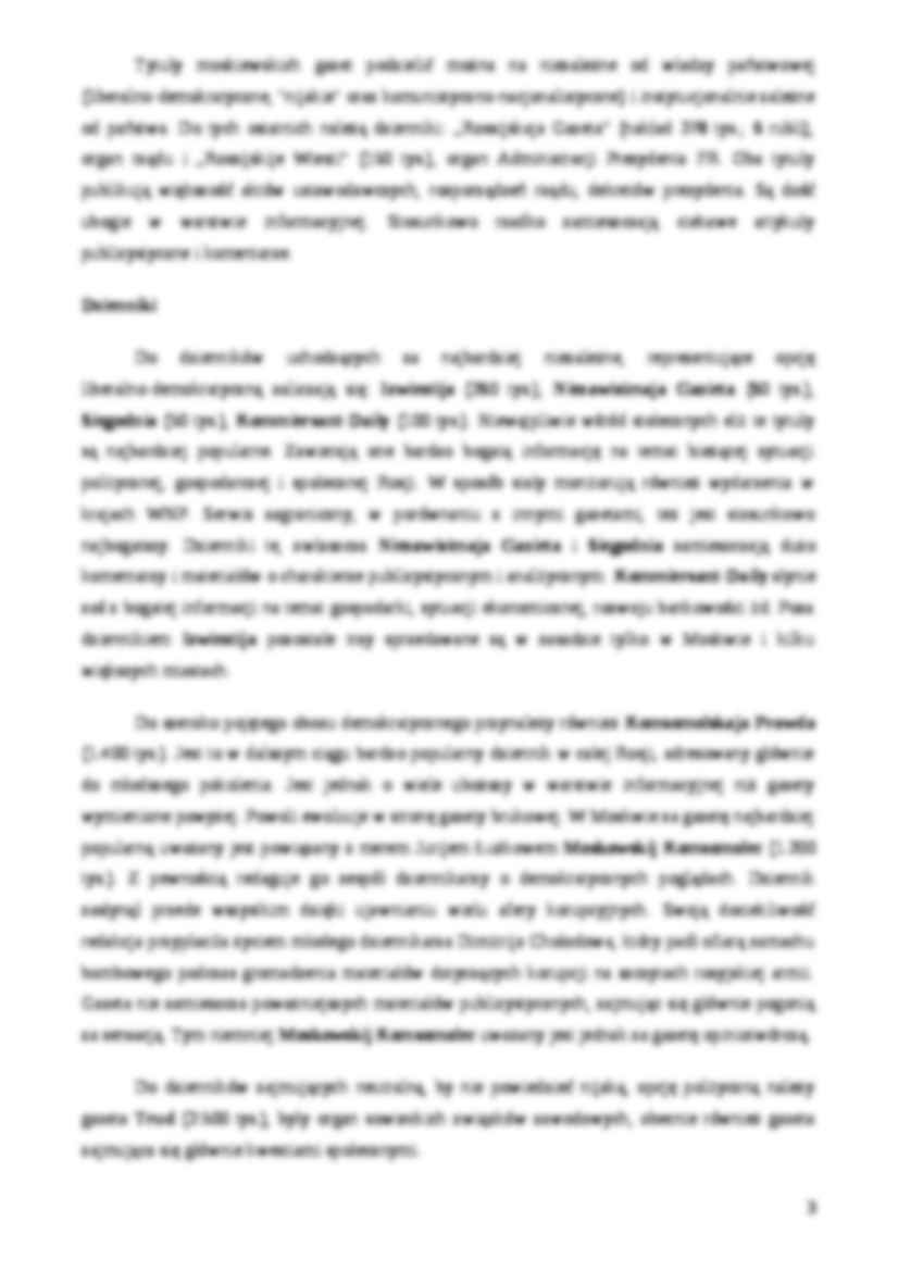 Dzienniki rosyjskie - opracowanie - strona 3