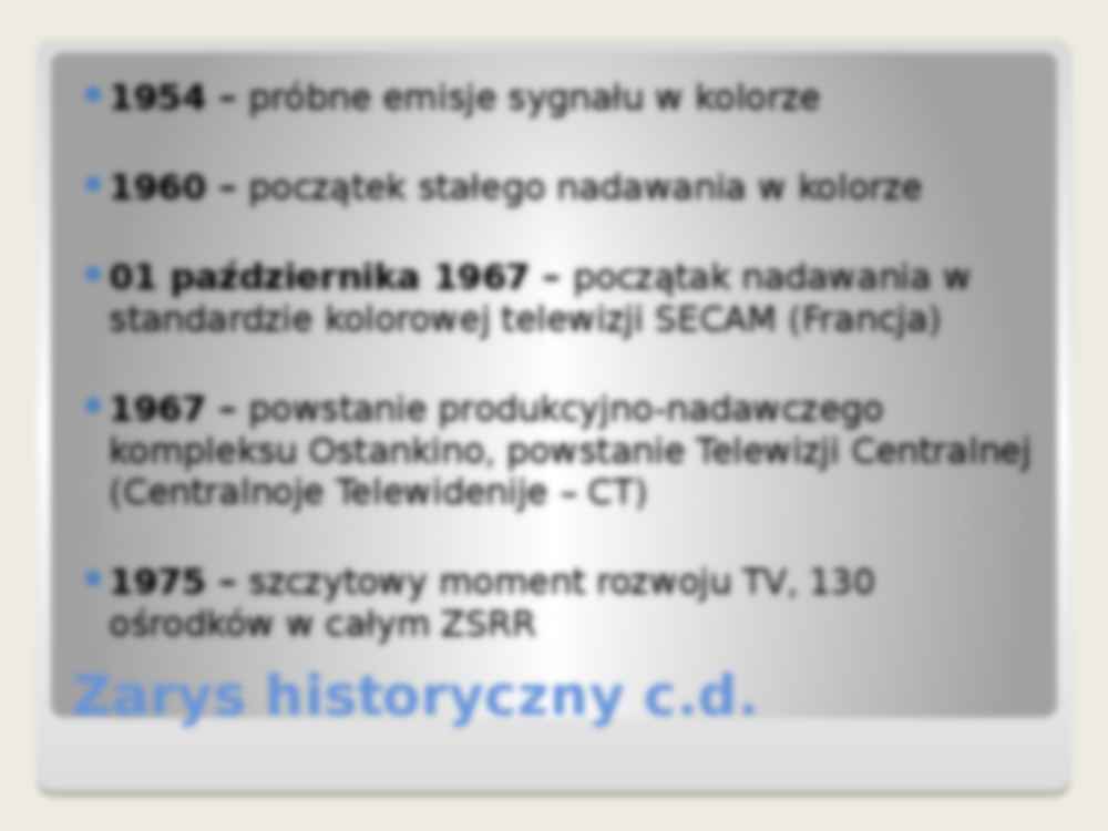 Telewizja w Rosji - prezentacja - strona 3