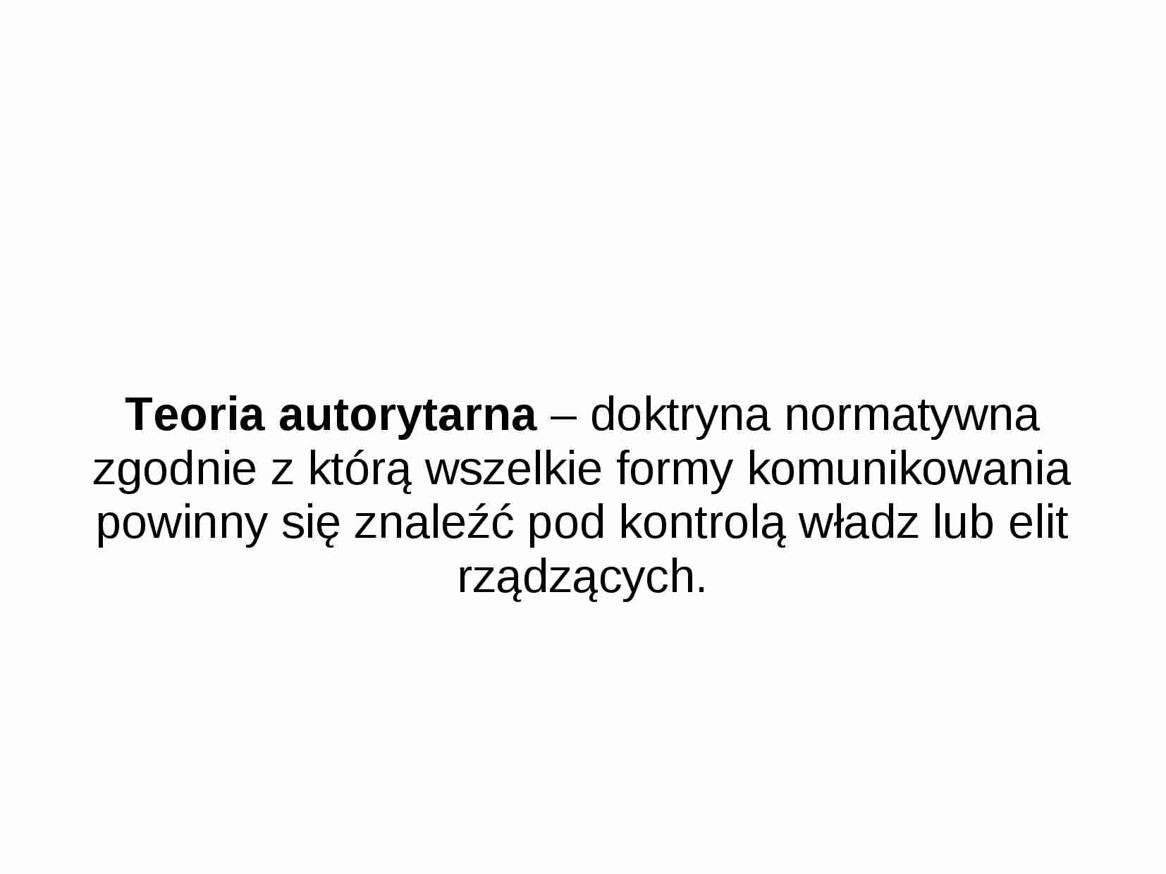 Doktryna leninowska - prezentacja - strona 1