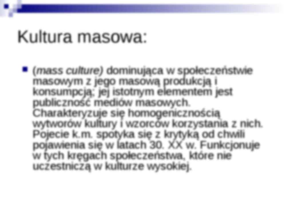 Kultura masowa - prezentacja - strona 3