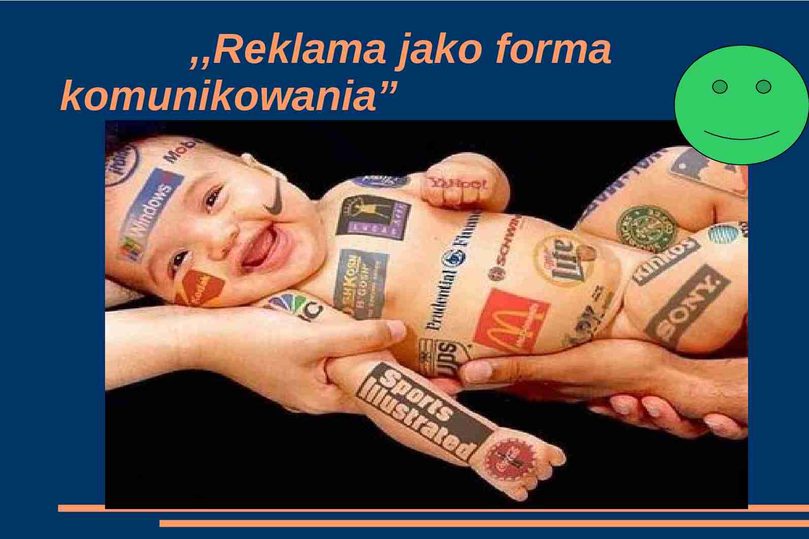 Prezentacja o reklamie - strona 1