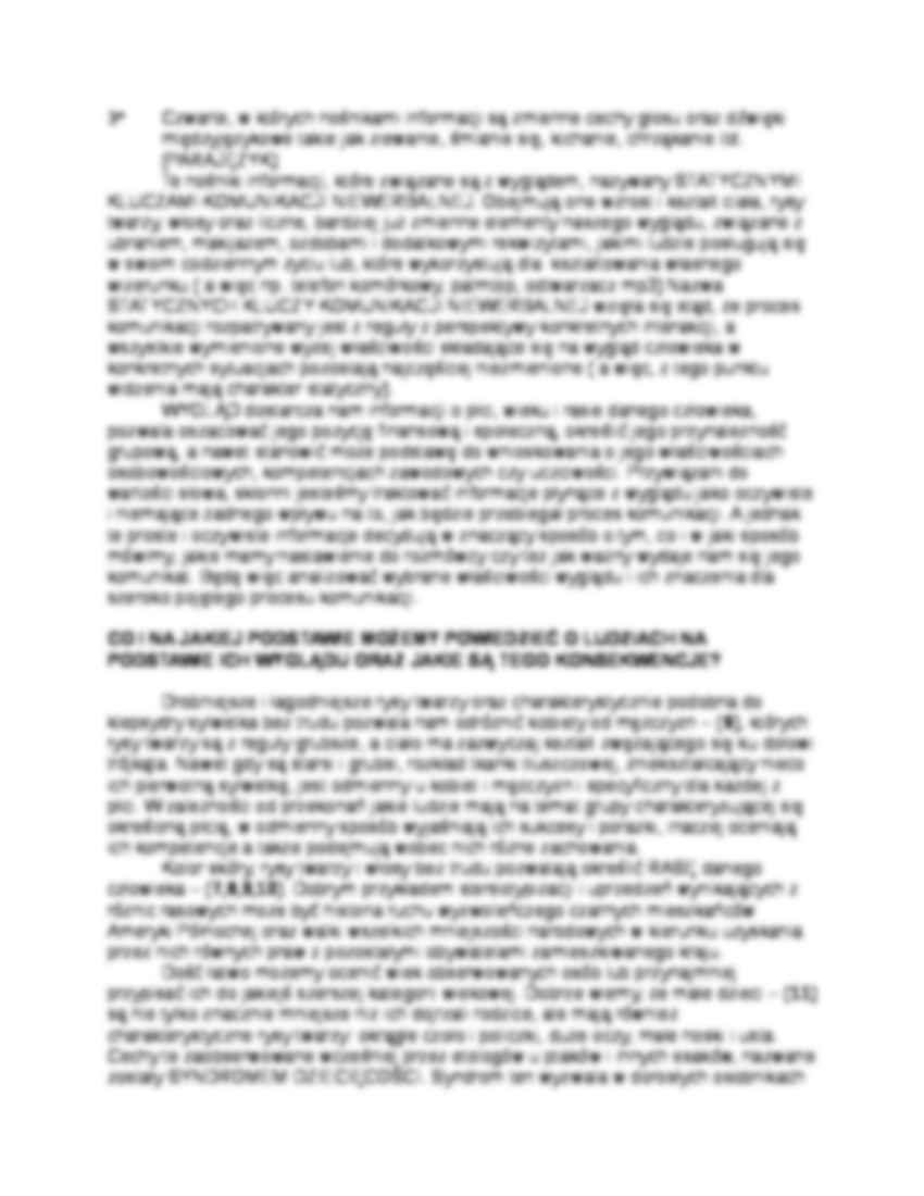 Wygląd jako element komunikacji niewerbalnej - strona 2