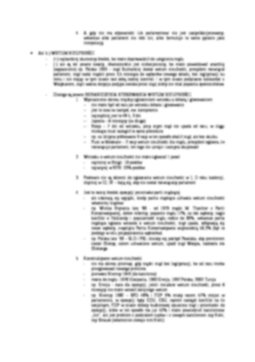 Gabinetowo-parlamentarny system rządów - strona 3