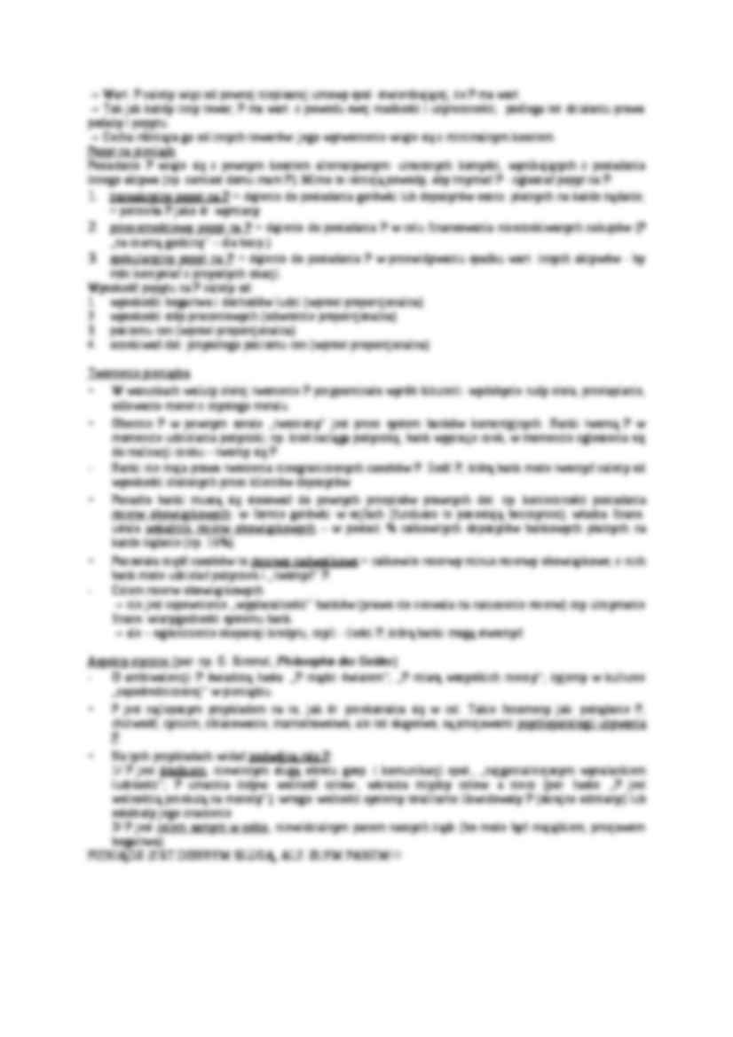 Teoria pieniądza - strona 3