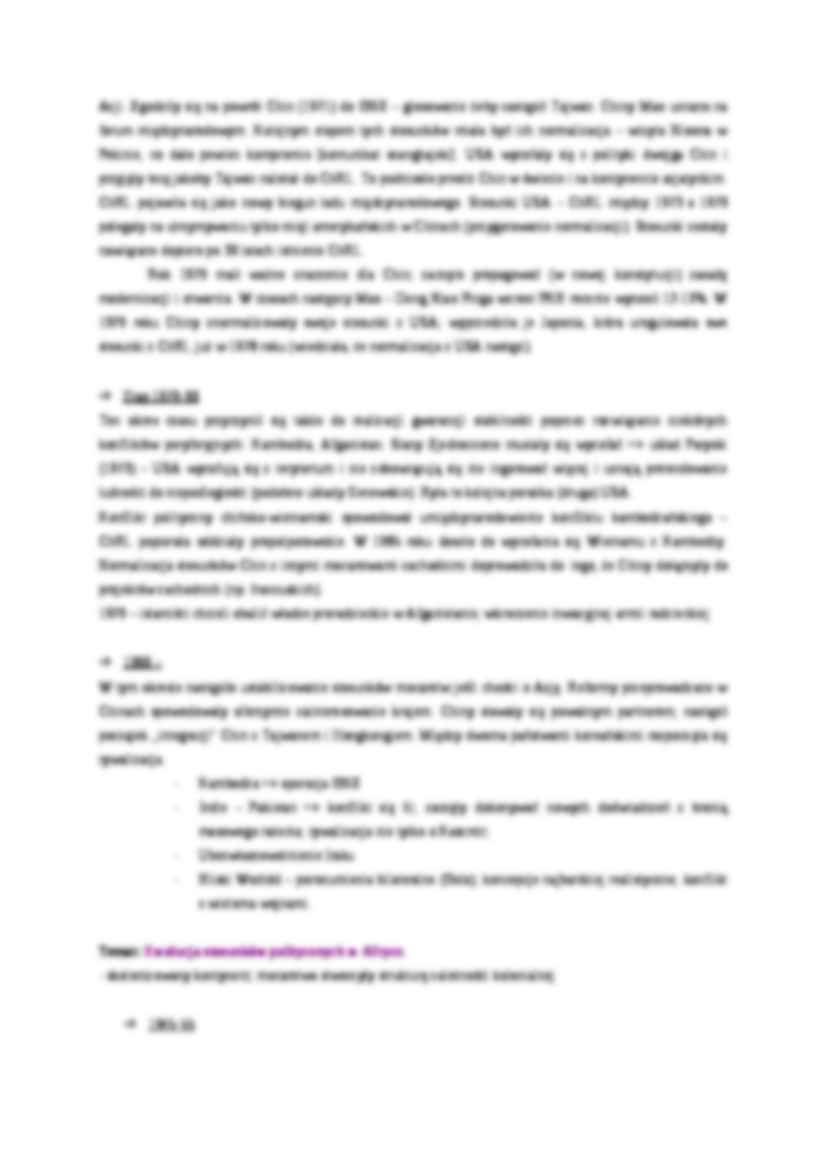 Ewolucja stosunków politycznych w Azji - strona 3