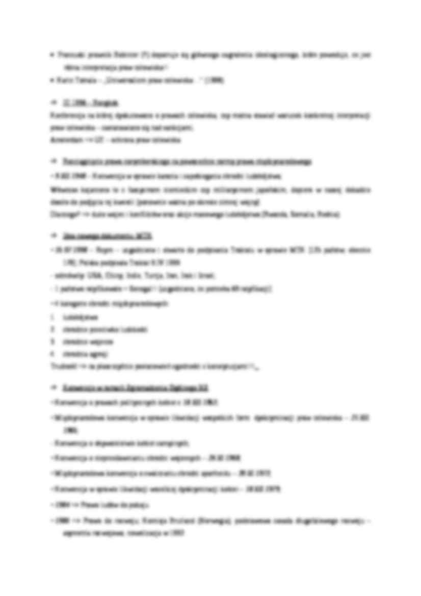 Międzynarodowa Ochrona Praw Człowieka - Liga Narodów - strona 2