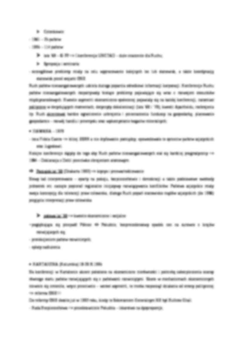 Rozwój i instytucjonalizacja Ruchu Państw Niezaangażowanych - strona 3